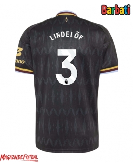 Aston Villa Victor Lindelof #3 Tricou Fotbal Replică 2026-27 Barbati Deplasare Aston Villa Victor Lindelof #3 Tricou Fotbal Replică 2026-27 Barbati Deplasare